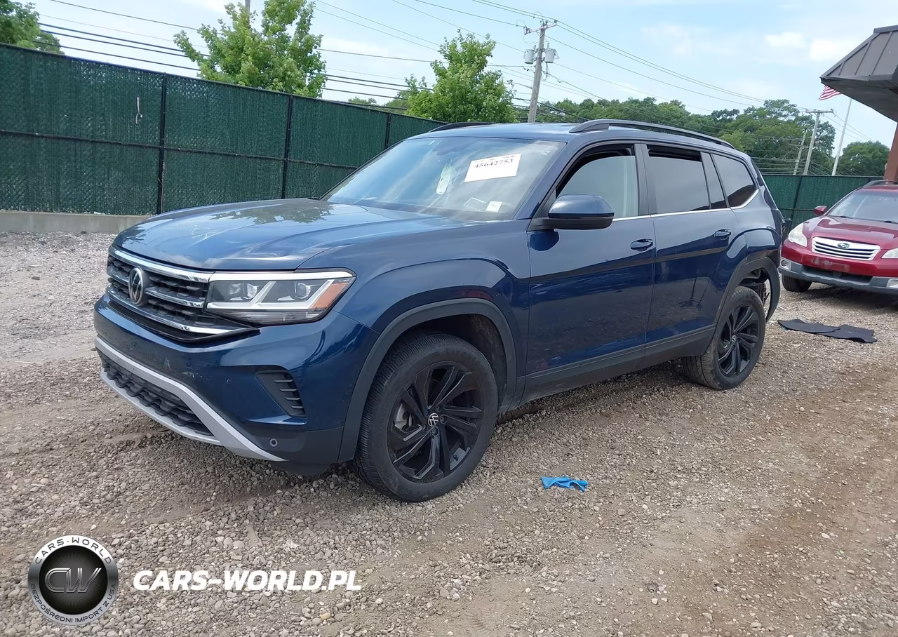 2022 Volkswagen Atlas 3.6L V6 Se W-Technology VIN:1V2HR2CA9NC547149 - 2