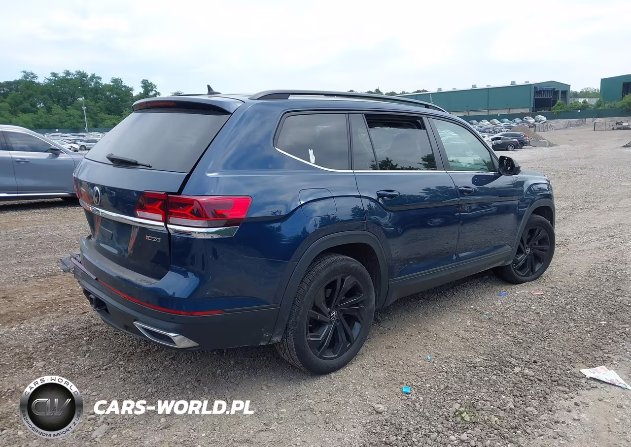 2022 Volkswagen Atlas 3.6L V6 Se W-Technology VIN:1V2HR2CA9NC547149 - 4