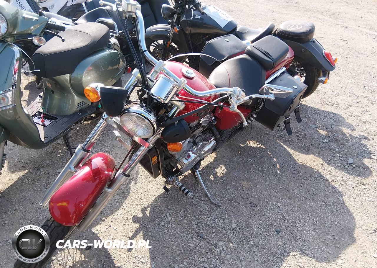 2007 Honda Vt600 Cd VIN:JH2PC214X7K810695 - 2