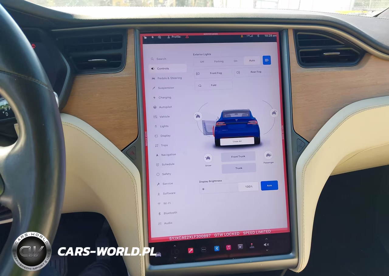 2020 Tesla Model X VIN:5YJXCAE2XLF300897 - 18