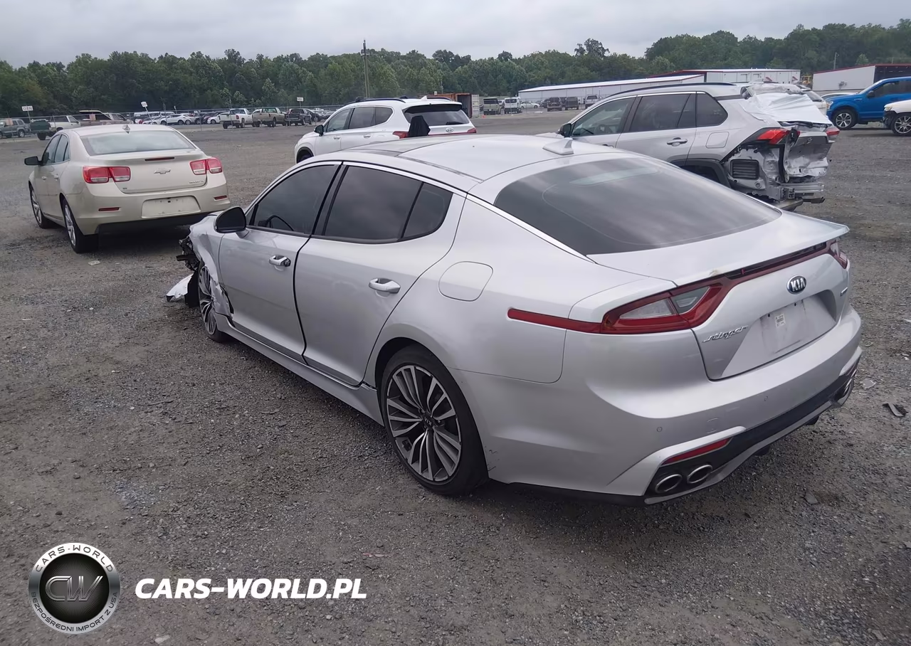 2018 Kia Stinger Premium VIN:KNAE25LAXJ6023010 - 3
