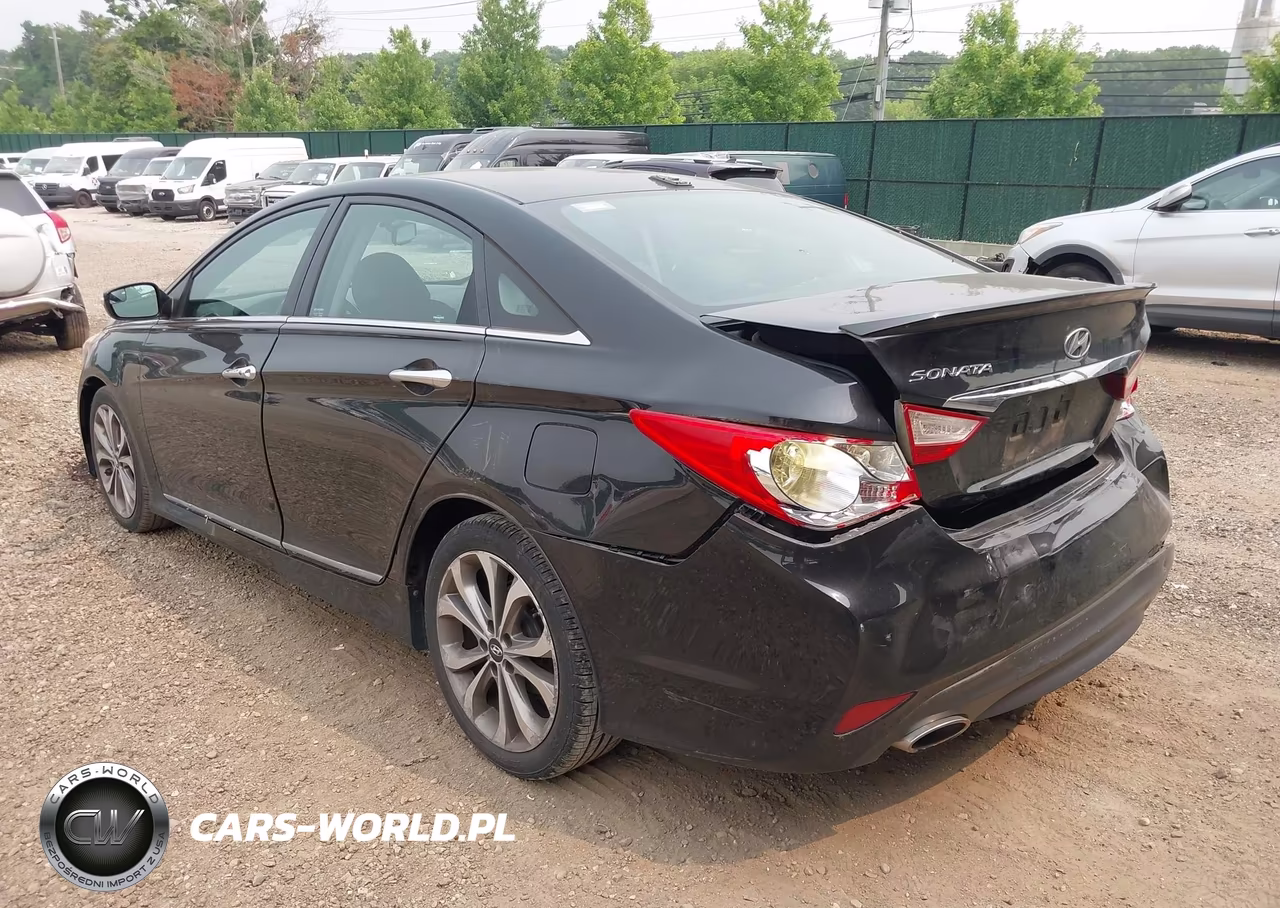 2014 Hyundai Sonata Se VIN:5NPEC4AC1EH940265 - 3