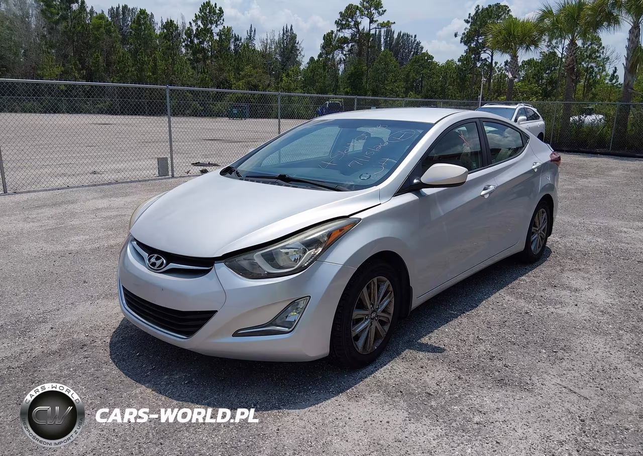 2015 Hyundai Elantra Se VIN:5NPDH4AE6FH610346 - 2
