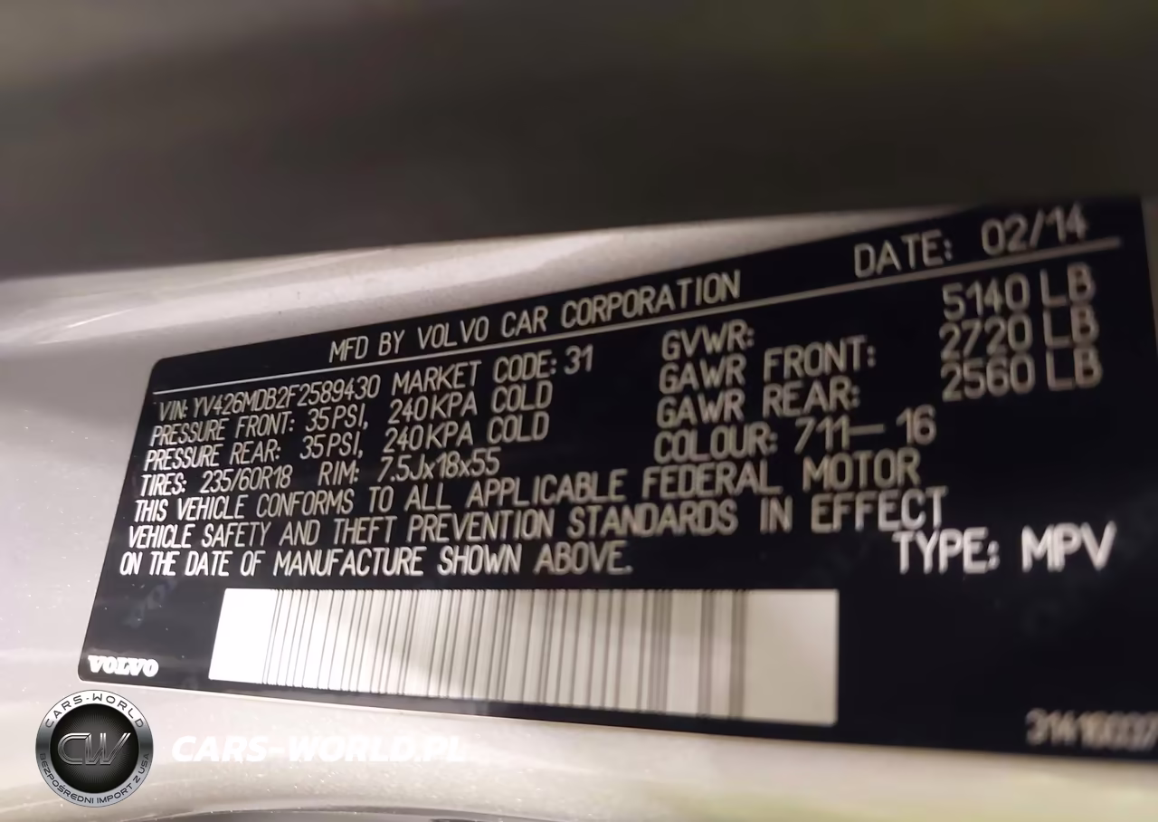 2015 Volvo Xc60 T5 Premier VIN:YV426MDB2F2589430 - 9