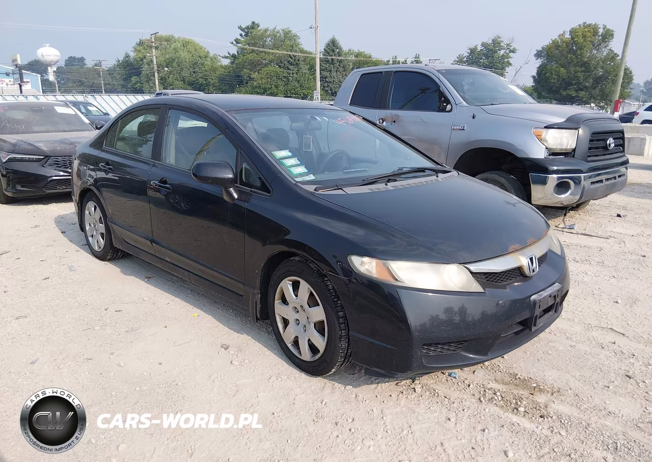 2009 Honda Civic Lx VIN:19XFA165X9E046830 - 1