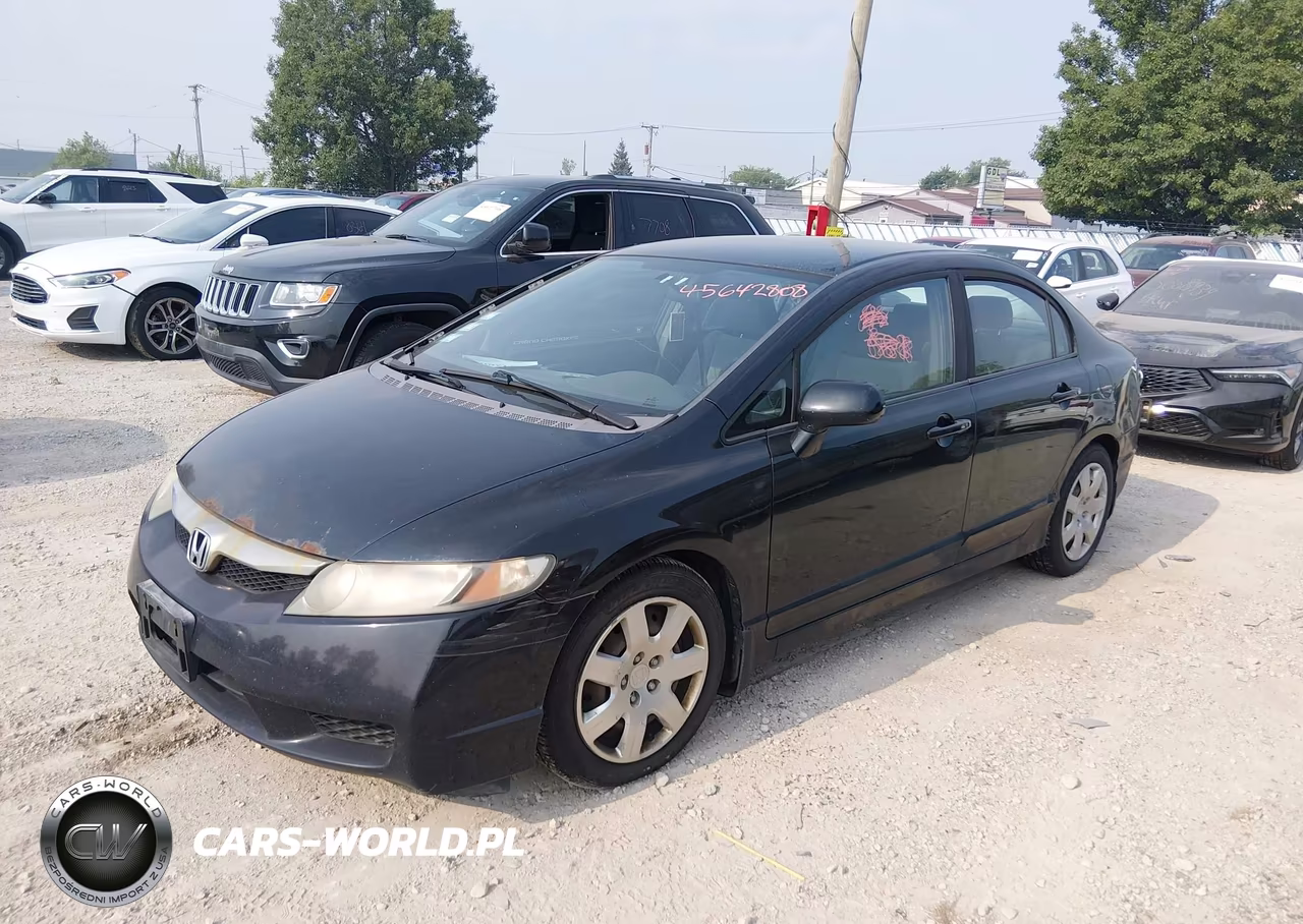 2009 Honda Civic Lx VIN:19XFA165X9E046830 - 2