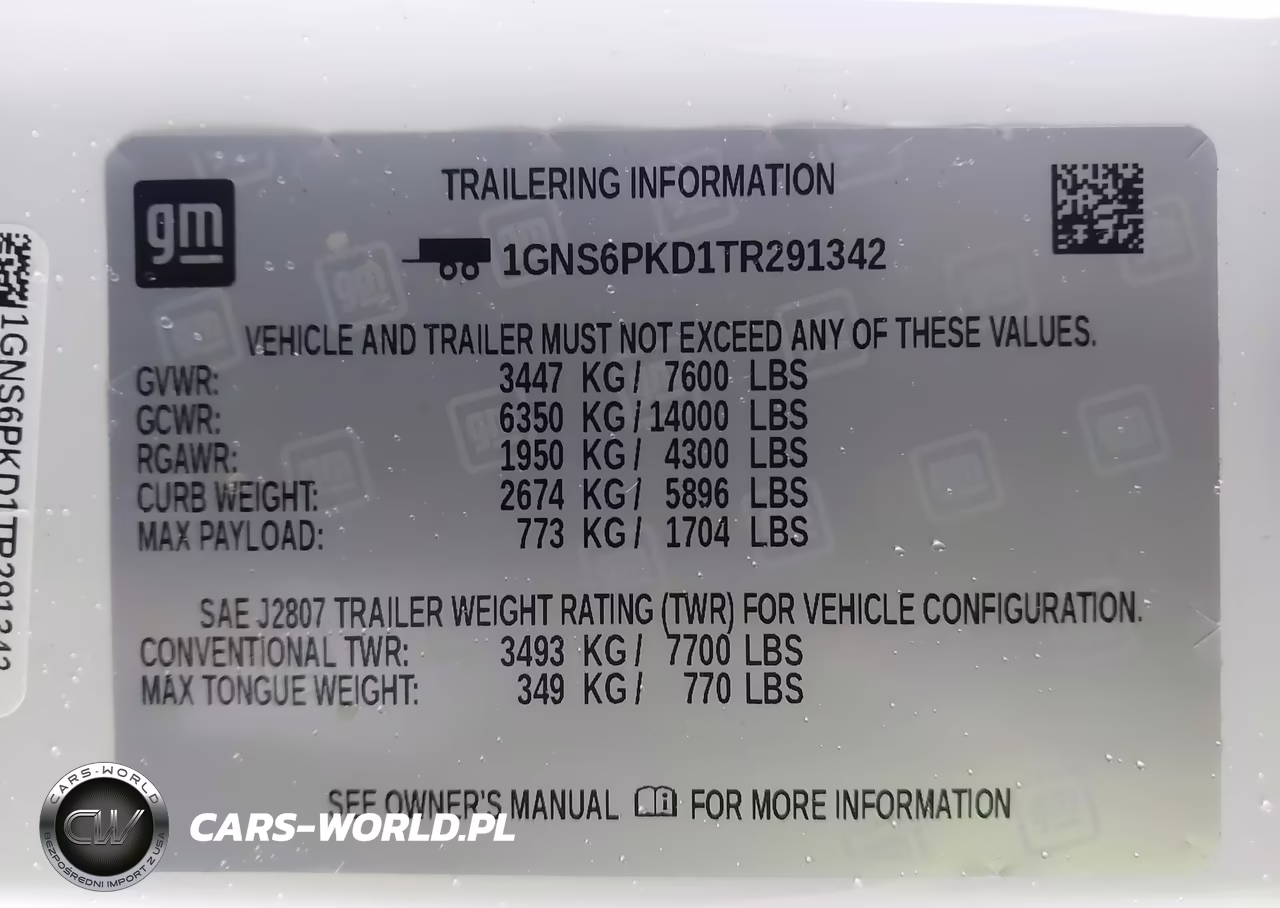 2026 Chevrolet Tahoe 4Wd Z71 VIN:1GNS6PKD1TR291342 - 9