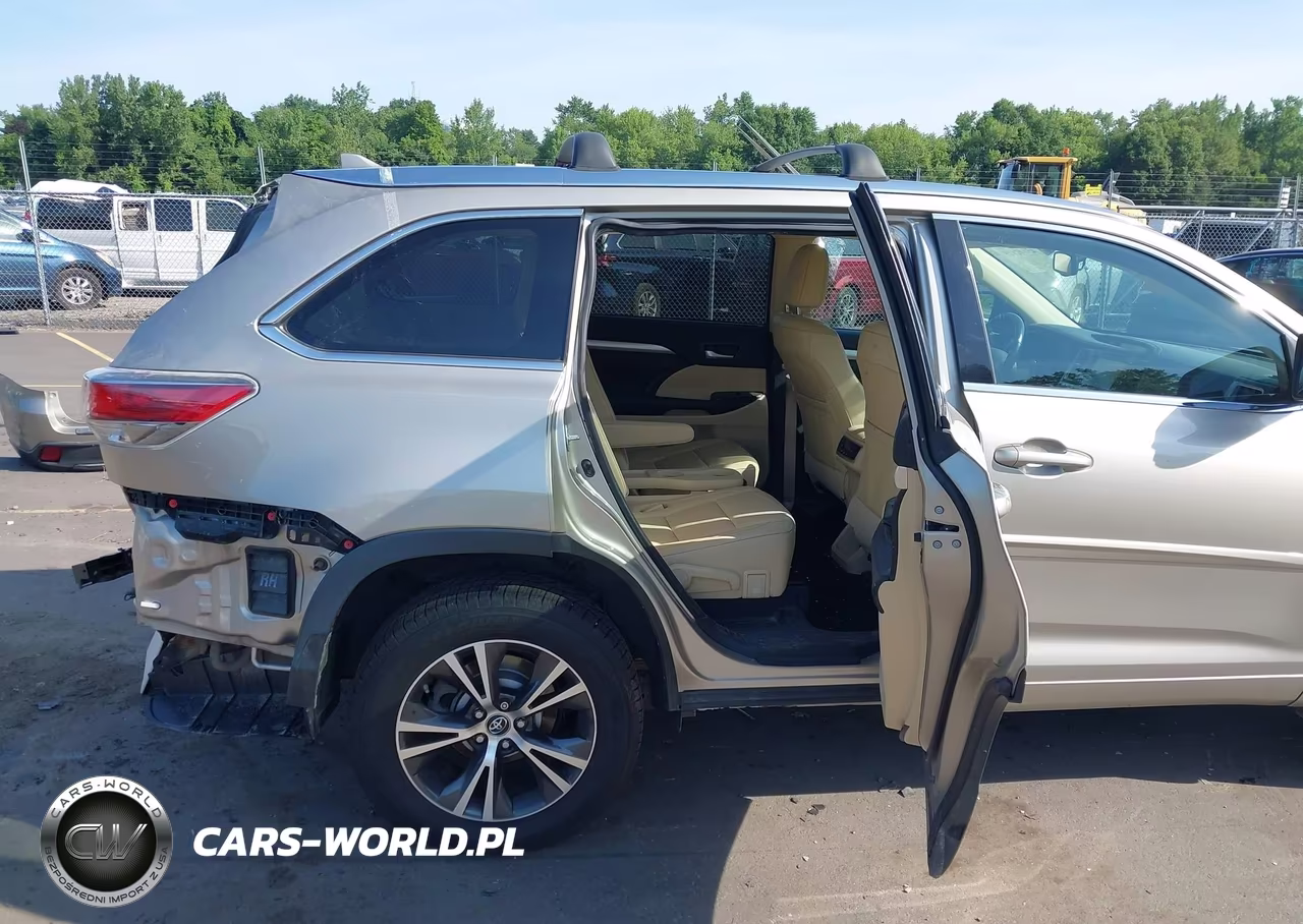 2016 Toyota Highlander Xle V6 VIN:5TDJKRFH4GS294364 - 8