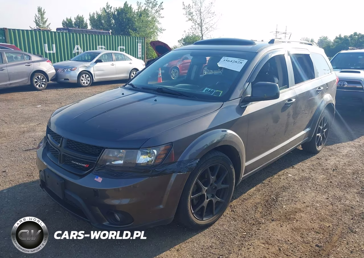 2017 Dodge Journey Gt Awd VIN:3C4PDDEG8HT623736 - 2