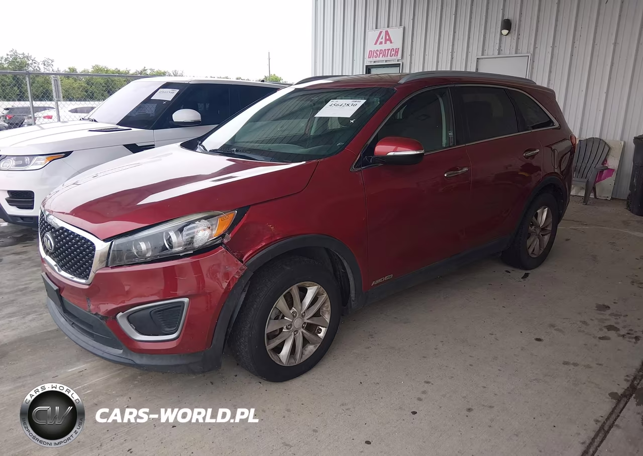 2016 Kia Sorento 3.3L Lx VIN:5XYPGDA59GG140192 - 2
