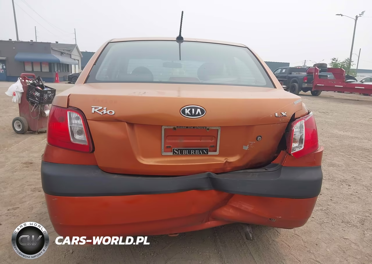 2009 Kia Rio Lx VIN:KNADE223896580241 - 16