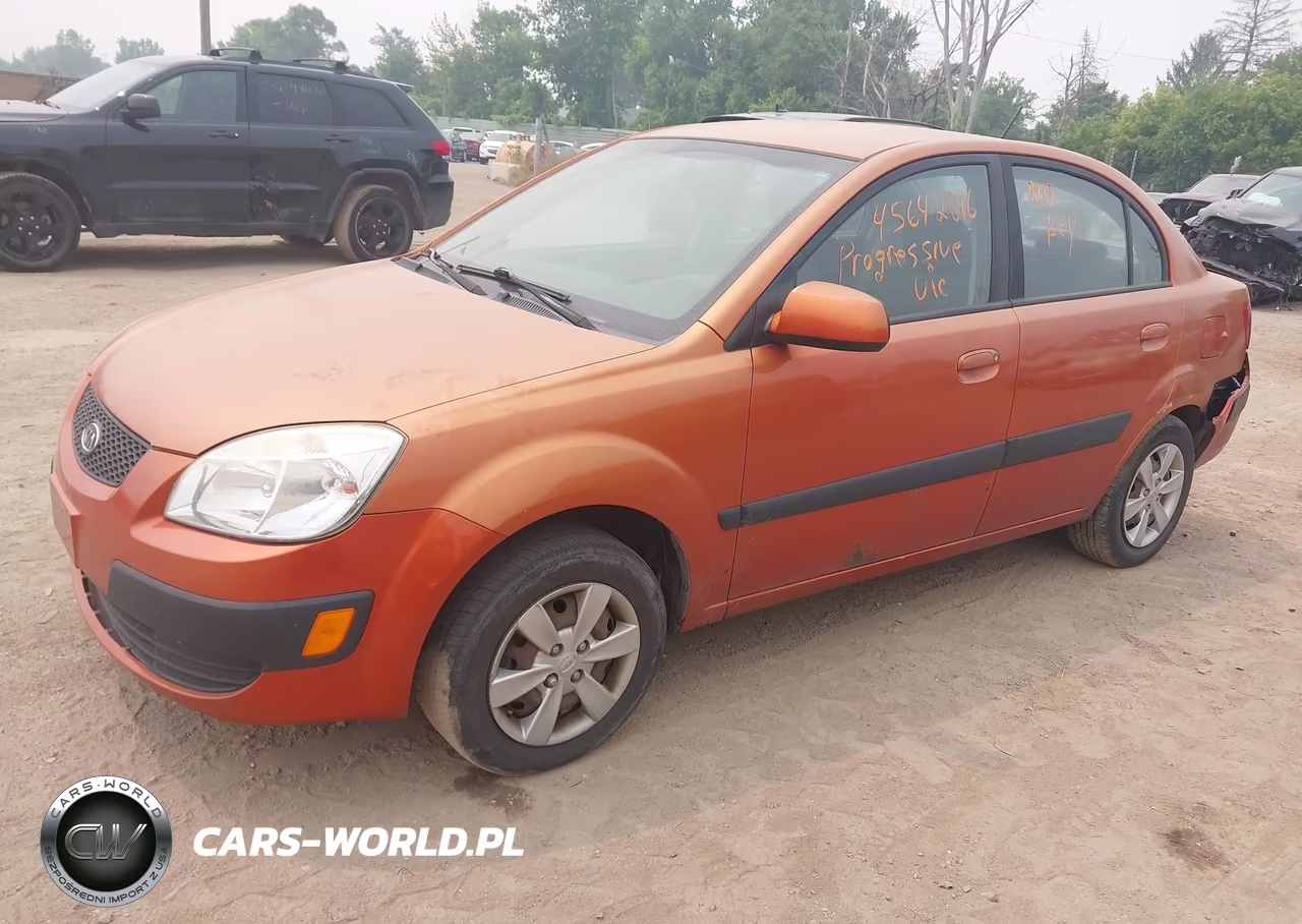 2009 Kia Rio Lx VIN:KNADE223896580241 - 2