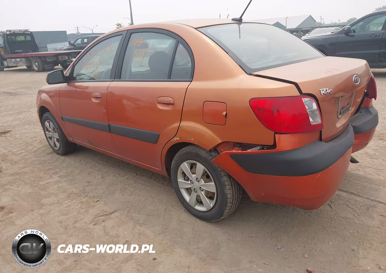 2009 Kia Rio Lx VIN:KNADE223896580241 - 3