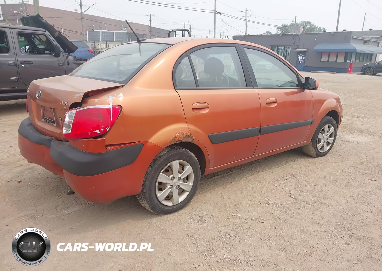 2009 Kia Rio Lx VIN:KNADE223896580241 - 4