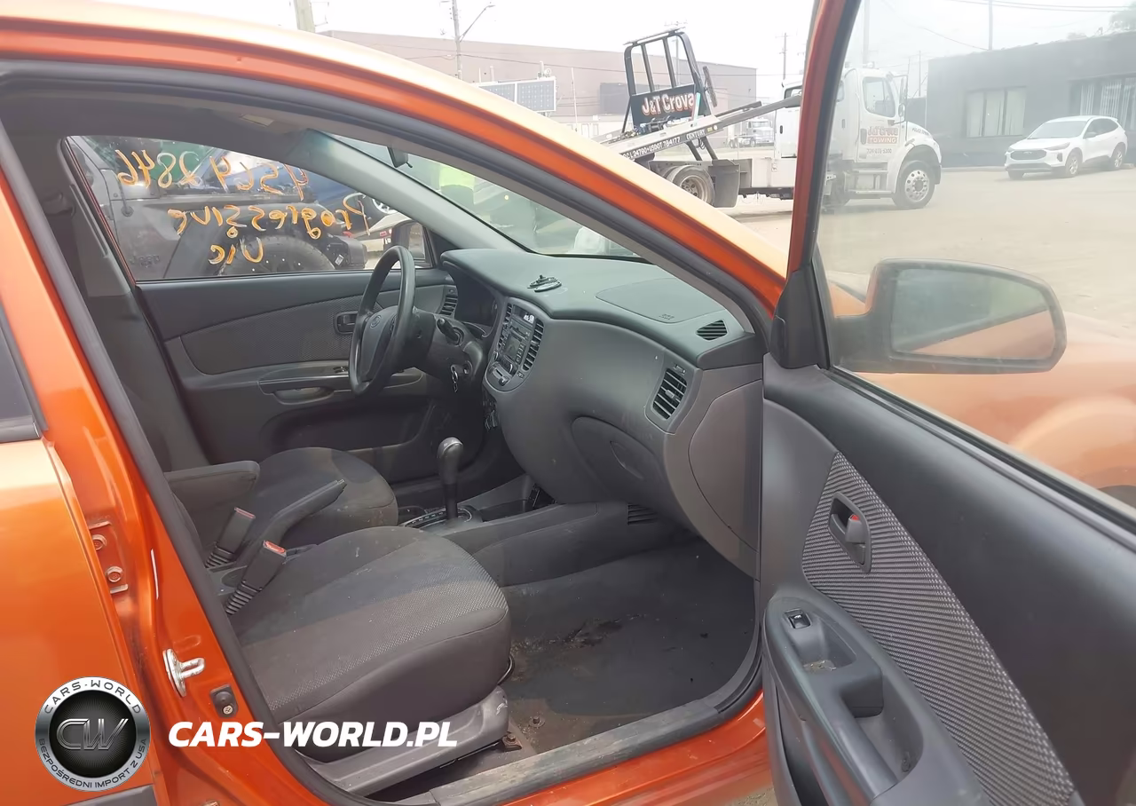 2009 Kia Rio Lx VIN:KNADE223896580241 - 5