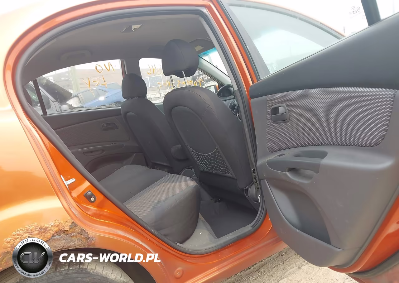 2009 Kia Rio Lx VIN:KNADE223896580241 - 8