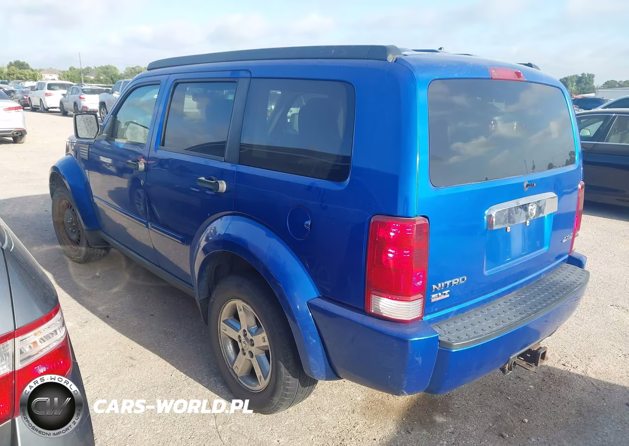 2007 Dodge Nitro Slt-Rt VIN:1D8GU58K67W552018 - 3