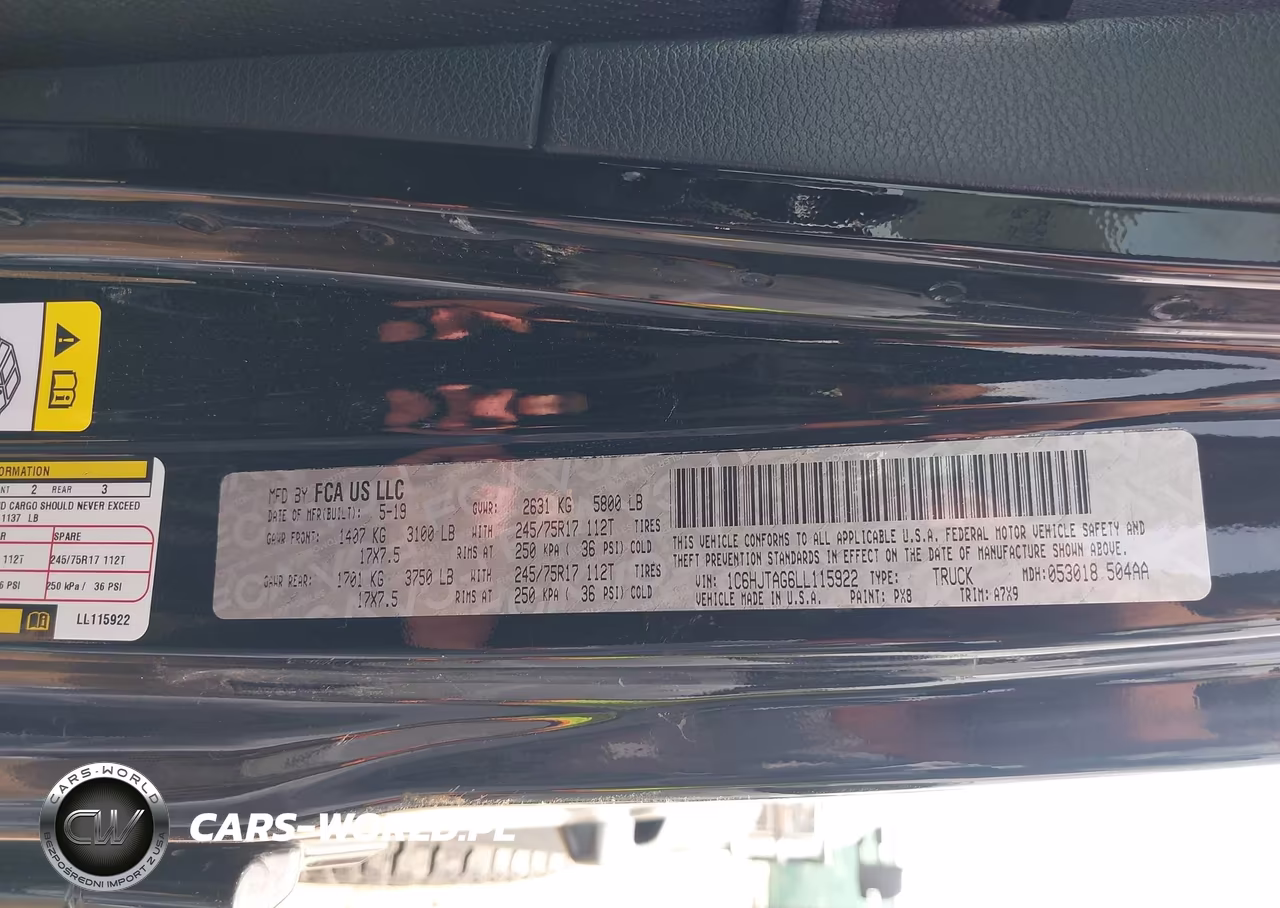 2020 Jeep Gladiator Sport S 4X4 VIN:1C6HJTAG6LL115922 - 9