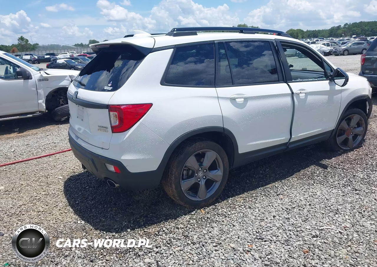 2020 Honda Passport Awd Touring VIN:5FNYF8H97LB013143 - 4