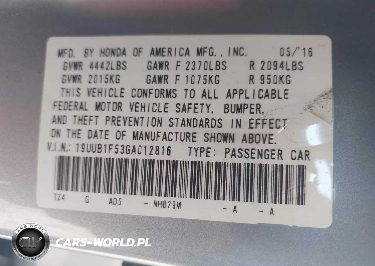 2016 Acura Tlx Tech VIN:19UUB1F53GA012816 - 9