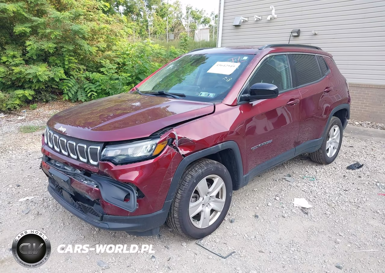 2022 Jeep Compass Latitude 4X4 VIN:3C4NJDBB6NT129167 - 2