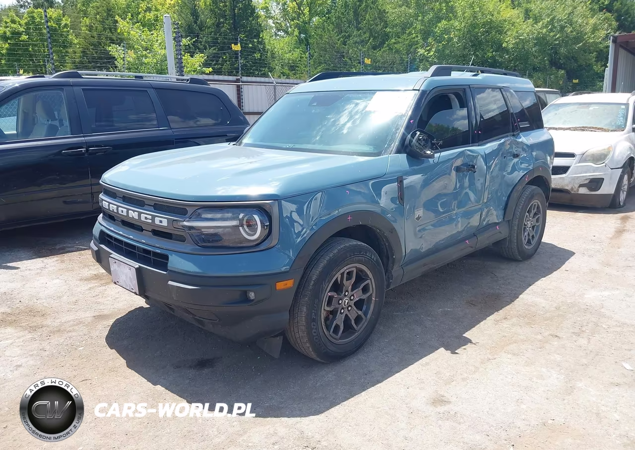 2022 Ford Bronco Sport Big Bend VIN:3FMCR9B65NRD37551 - 2