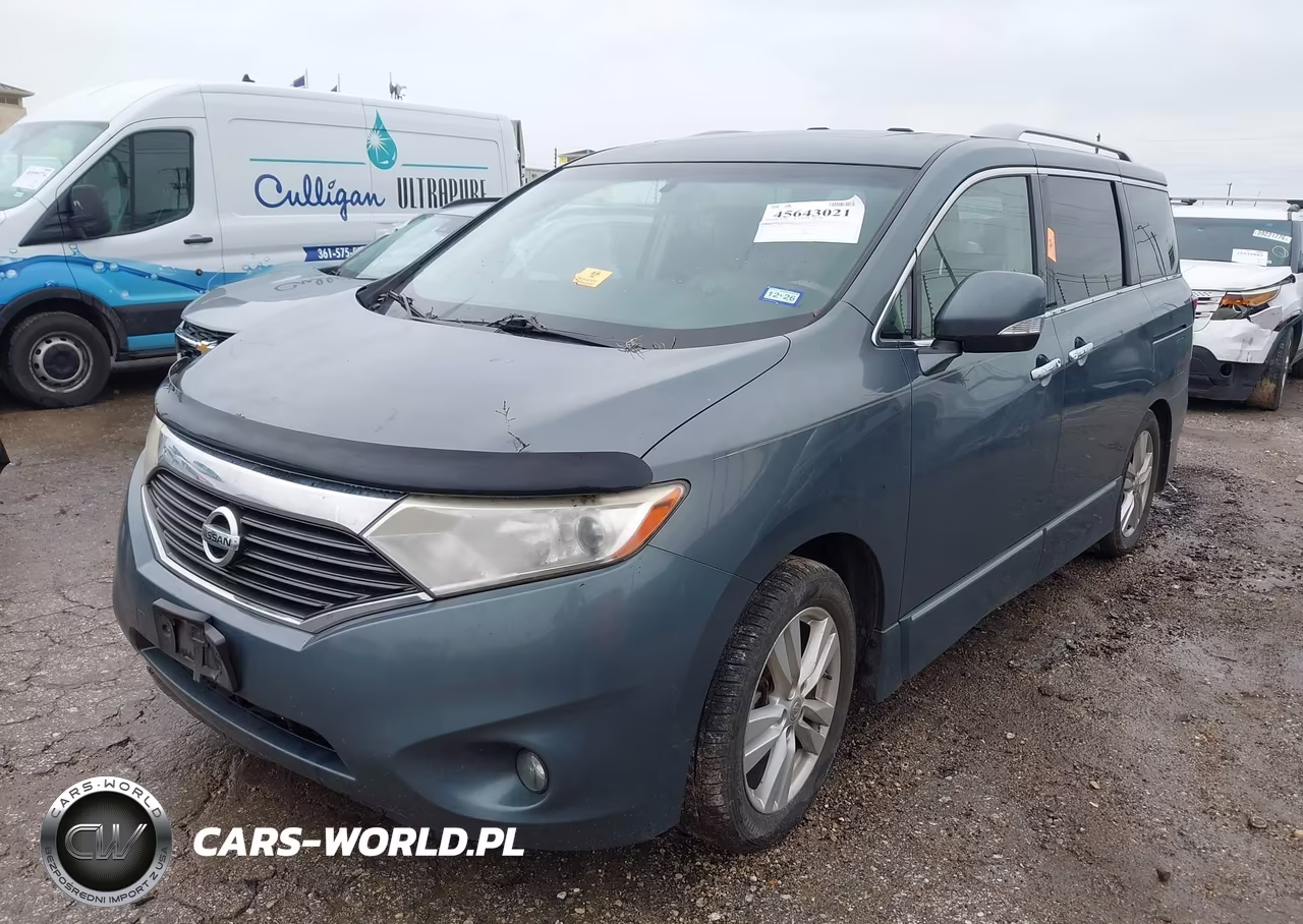 2011 Nissan Quest Sl VIN:JN8AE2KP9B9006913 - 2