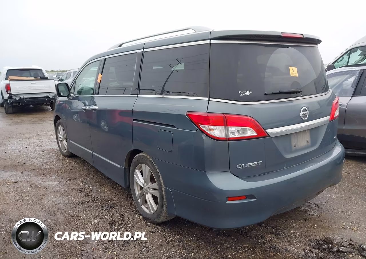 2011 Nissan Quest Sl VIN:JN8AE2KP9B9006913 - 3