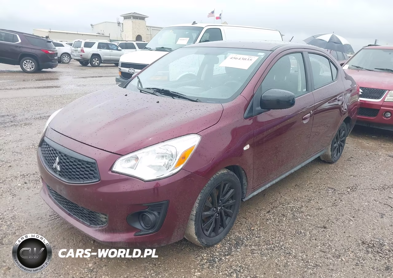2020 Mitsubishi Mirage G4 Le VIN:ML32F4FJ3LHF09445 - 2