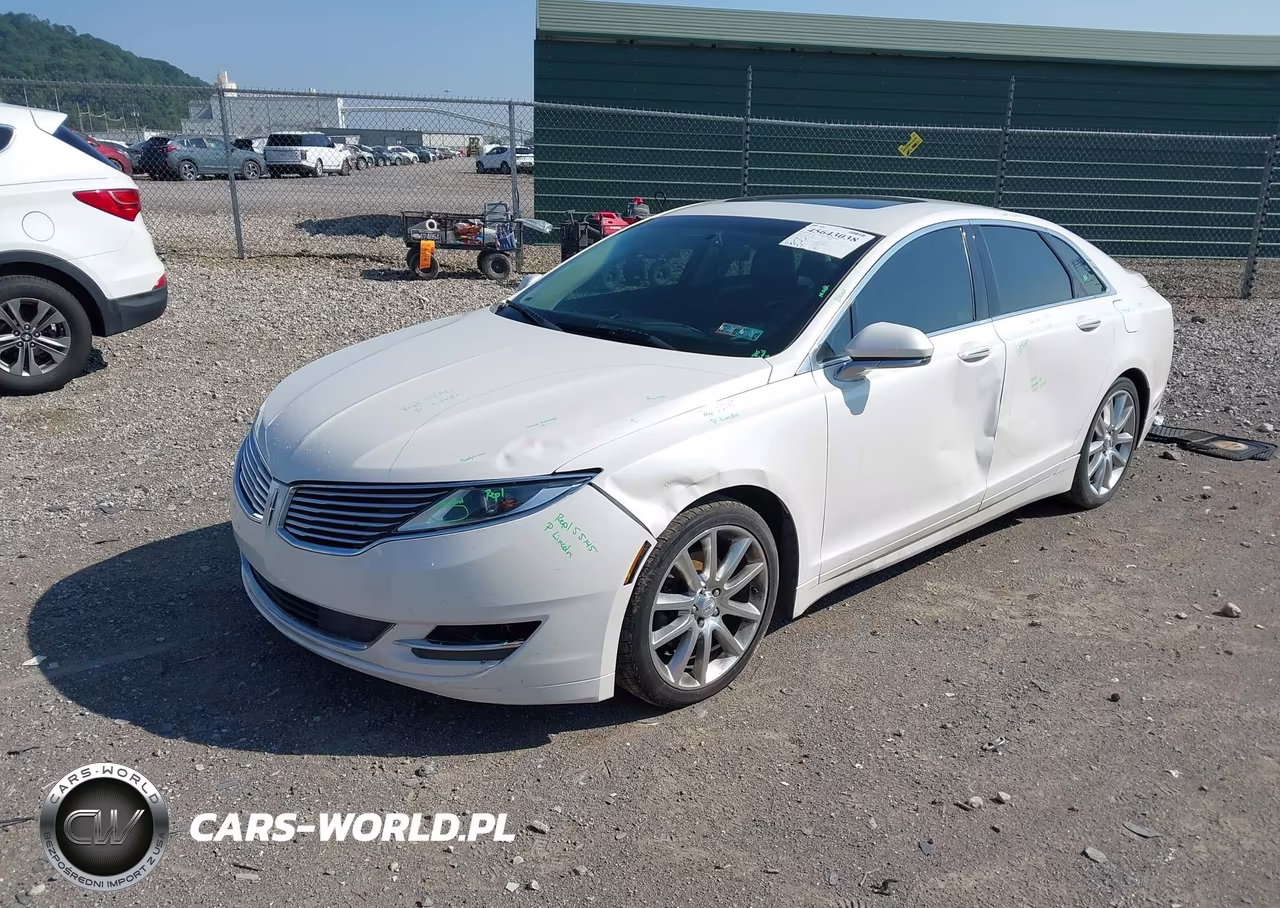 2016 Lincoln Mkz VIN:3LN6L2JK5GR600600 - 2