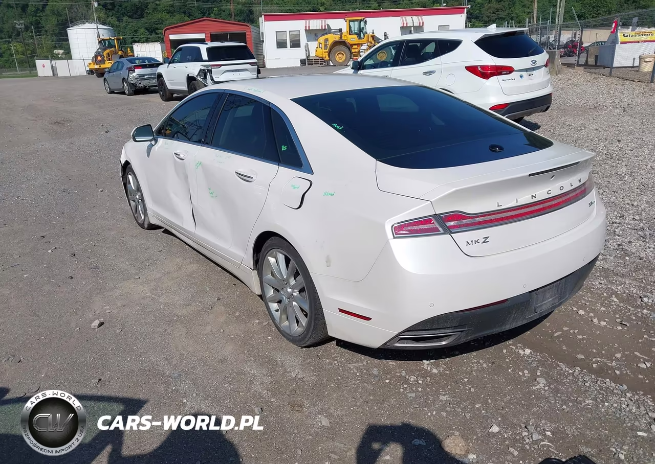 2016 Lincoln Mkz VIN:3LN6L2JK5GR600600 - 3