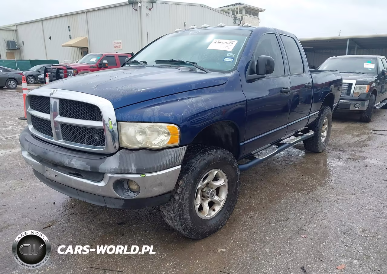 2002 Dodge Ram 1500 St VIN:3D7HU18Z62G154507 - 2