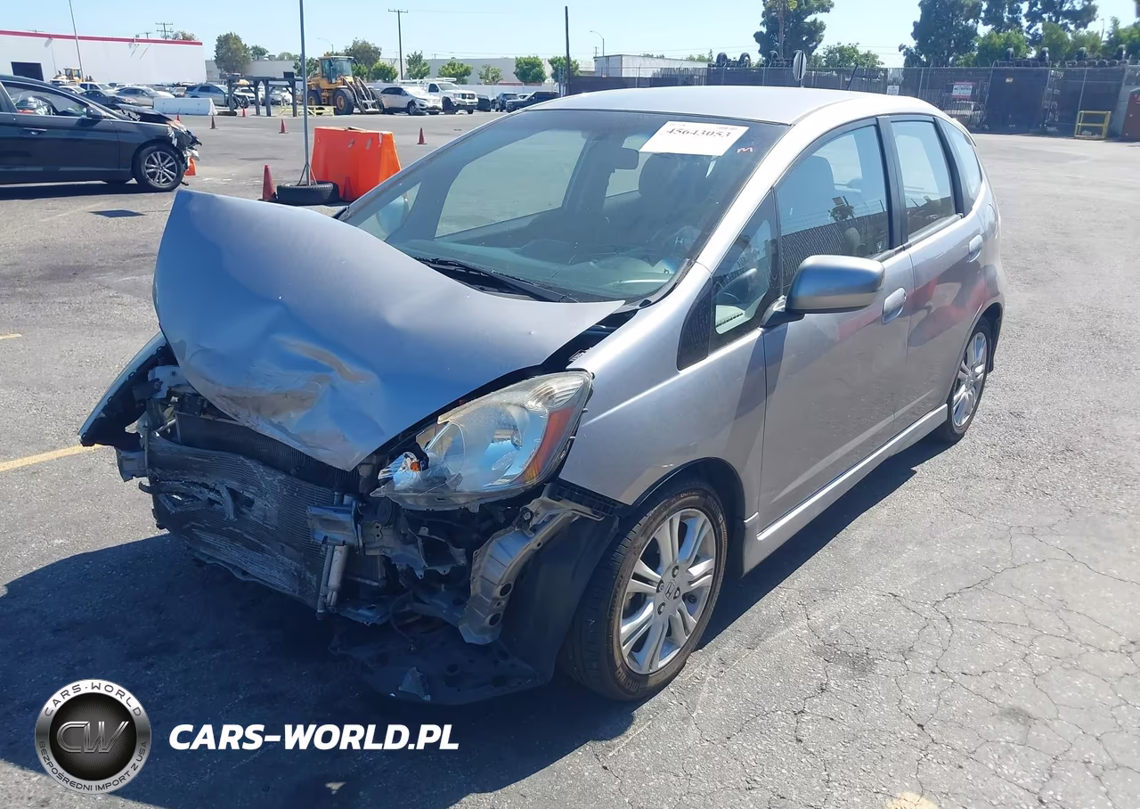 2009 Honda Fit Sport VIN:JHMGE88439S072087 - 2