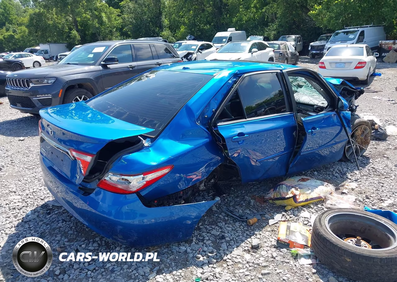 2017 Toyota Camry Xse V6 VIN:4T1BK1FK9HU580575 - 4