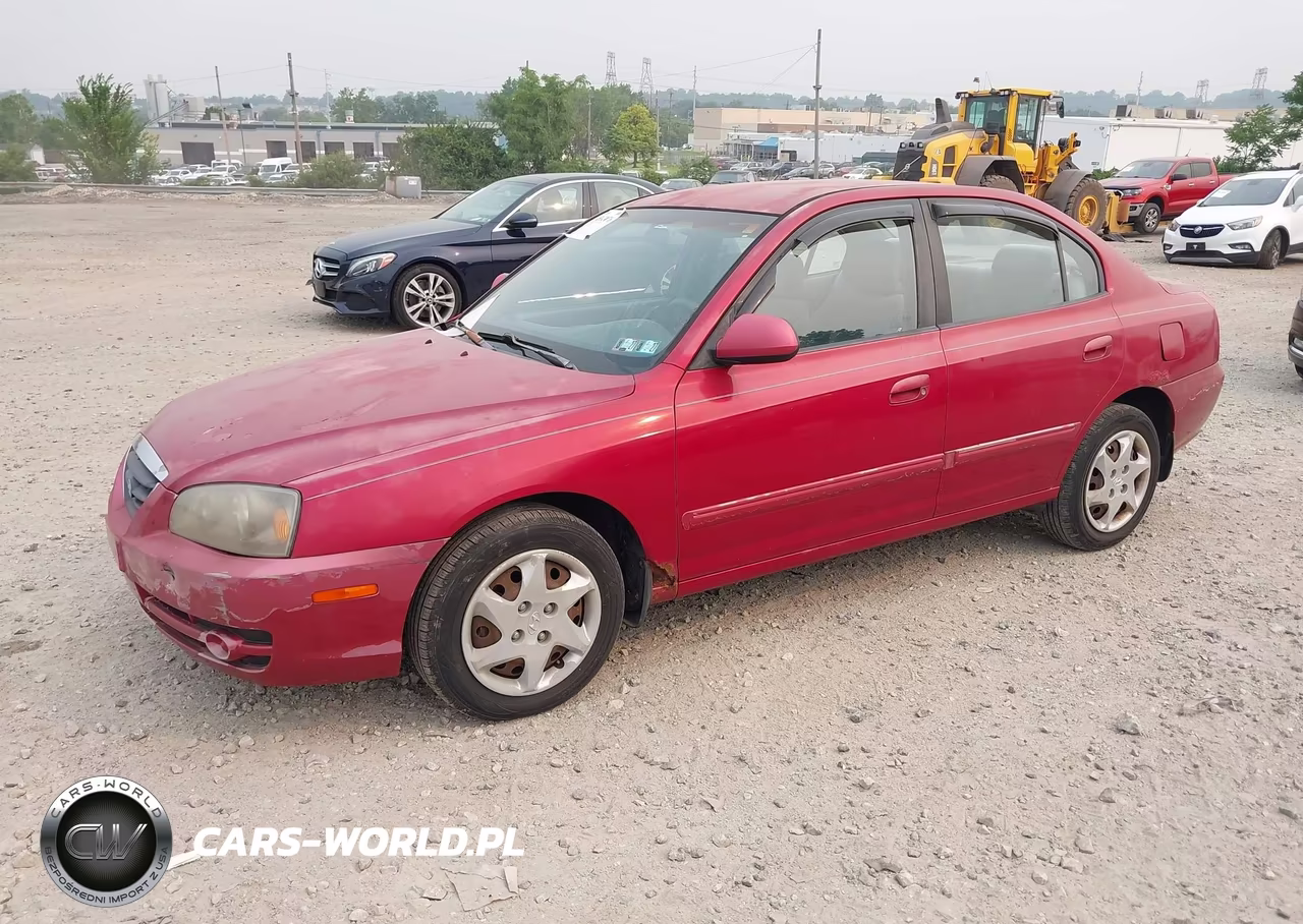 2005 Hyundai Elantra Gls-Gt VIN:KMHDN46D15U974778 - 2