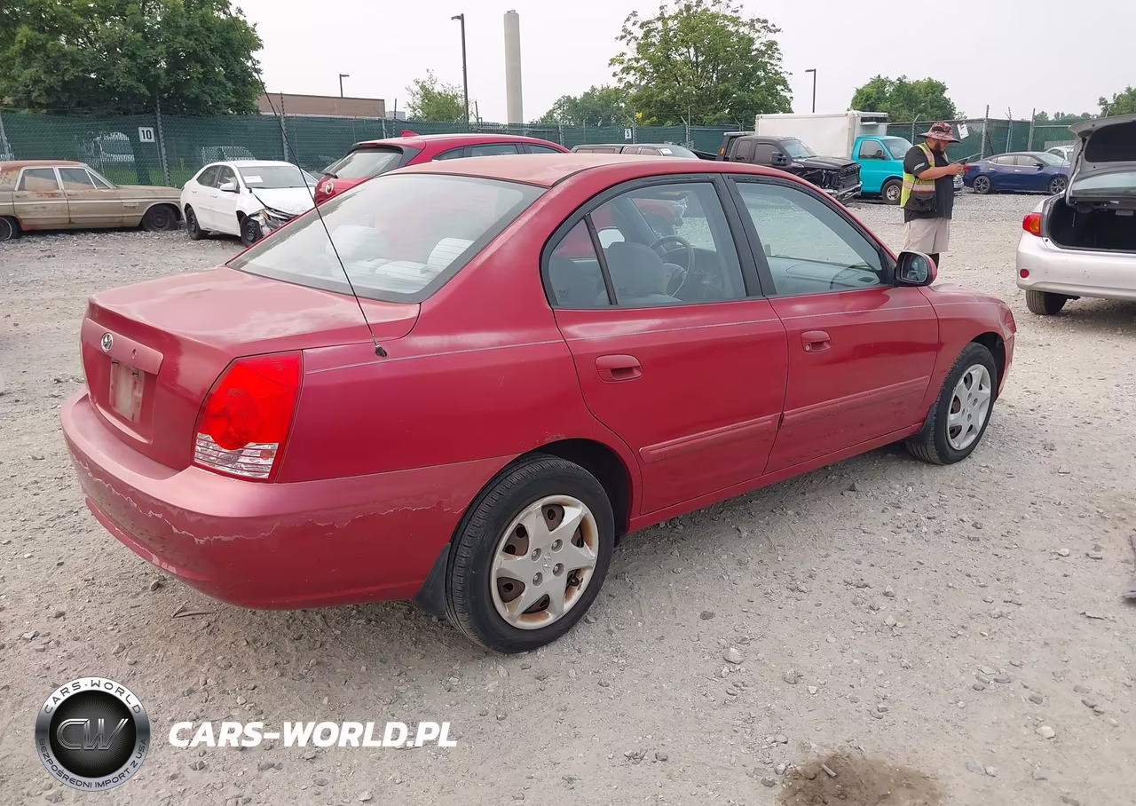 2005 Hyundai Elantra Gls-Gt VIN:KMHDN46D15U974778 - 4