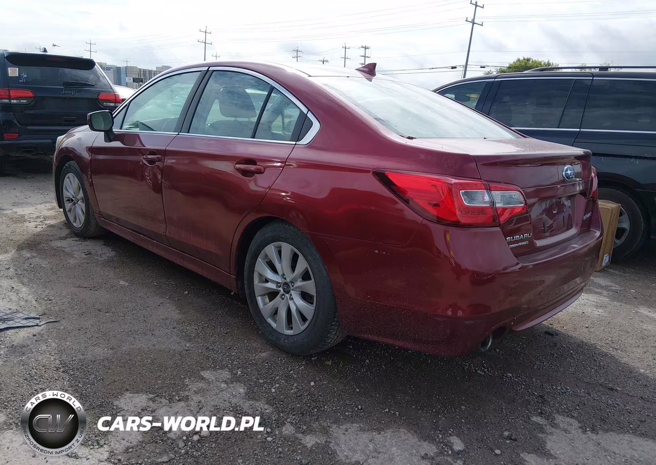 2016 SUBARU LEGACY 2.5I PREMIUM VIN:4S3BNBC65G3061455 - 3