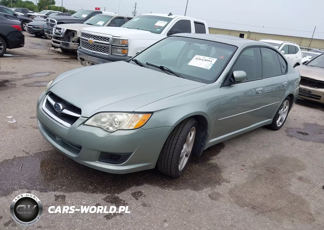 2009 Subaru Legacy 2.5I VIN:4S3BL616496218720 - 2
