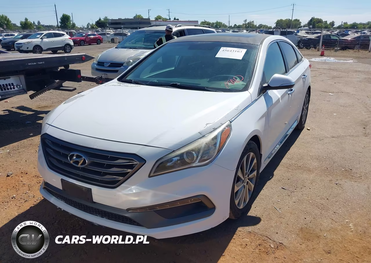 2017 Hyundai Sonata Sport VIN:5NPE34AF6HH555587 - 2
