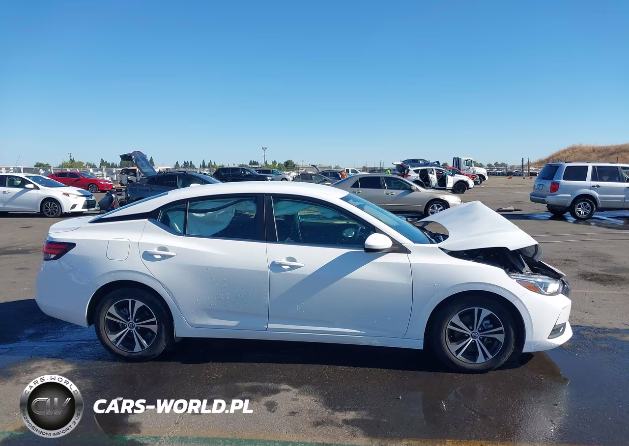 2022 Nissan Sentra Sv Xtronic Cvt VIN:3N1AB8CV5NY261063 - 13