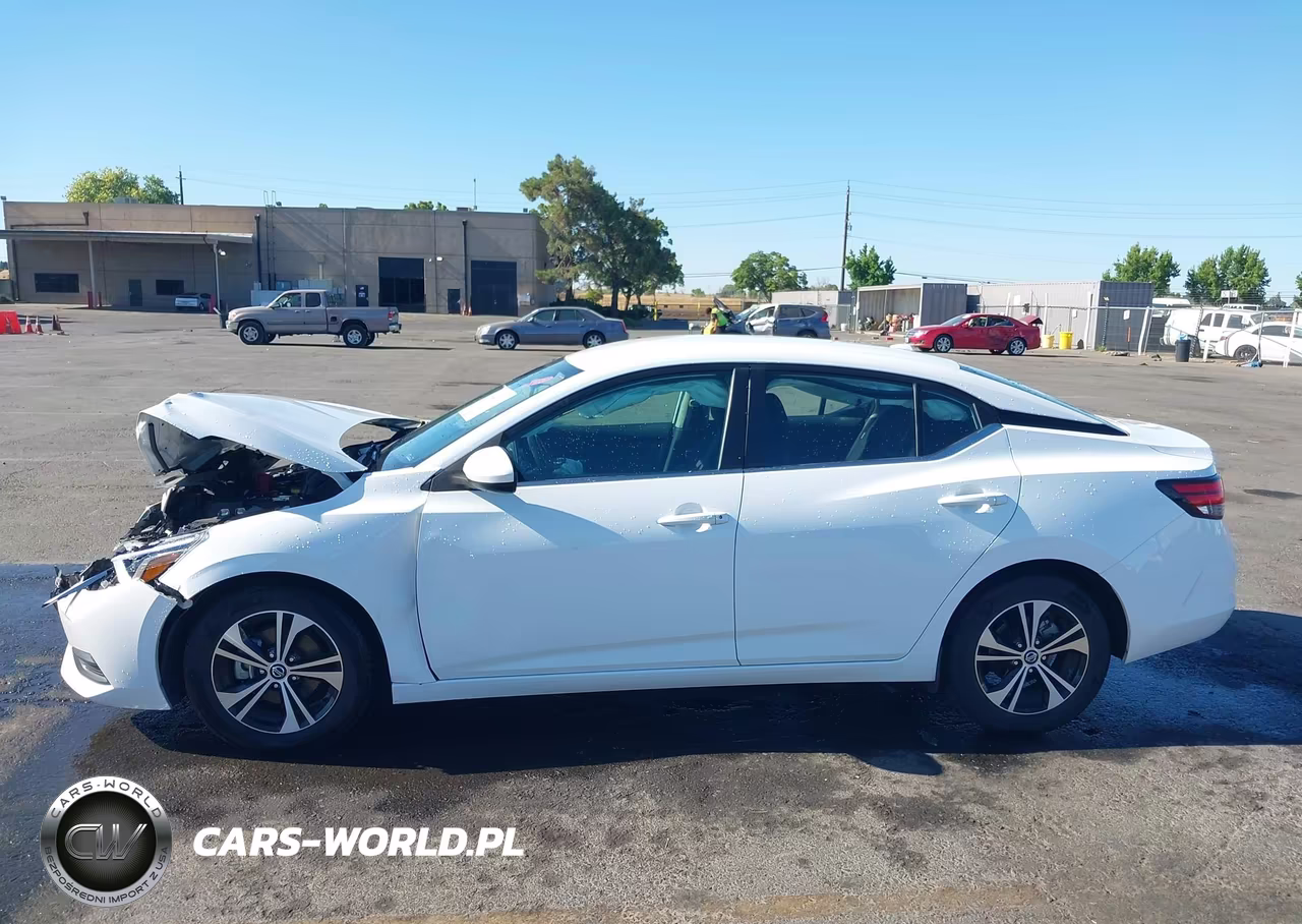 2022 Nissan Sentra Sv Xtronic Cvt VIN:3N1AB8CV5NY261063 - 14
