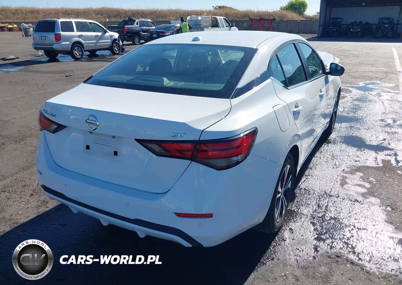 2022 Nissan Sentra Sv Xtronic Cvt VIN:3N1AB8CV5NY261063 - 4