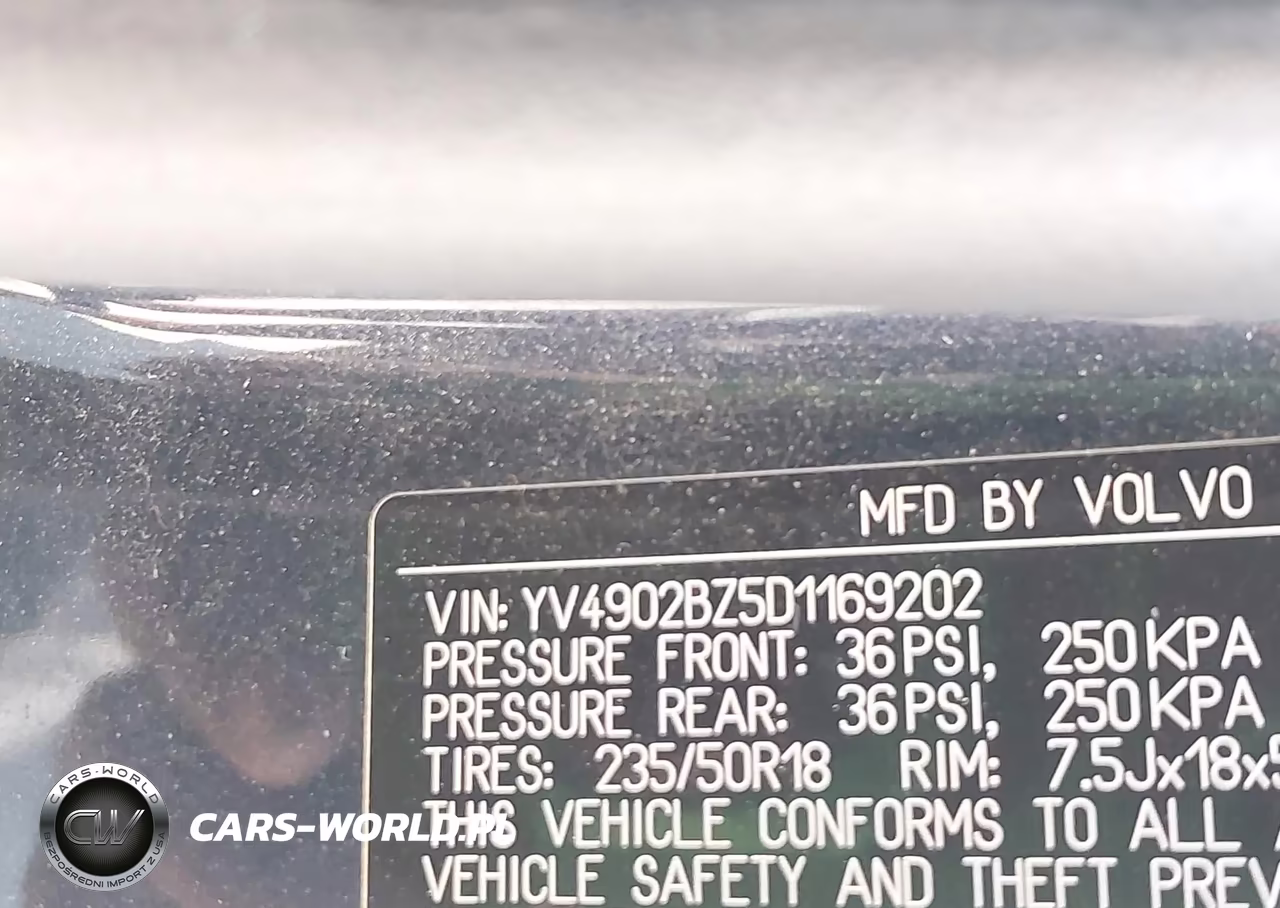 2013 Volvo Xc70 T6 VIN:YV4902BZ5D1169202 - 9