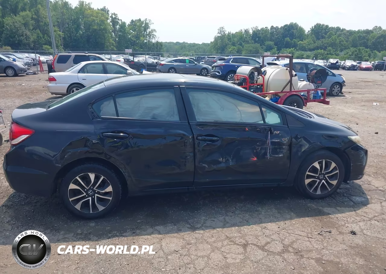 2014 Honda Civic Ex VIN:2HGFB2F85EH556063 - 13