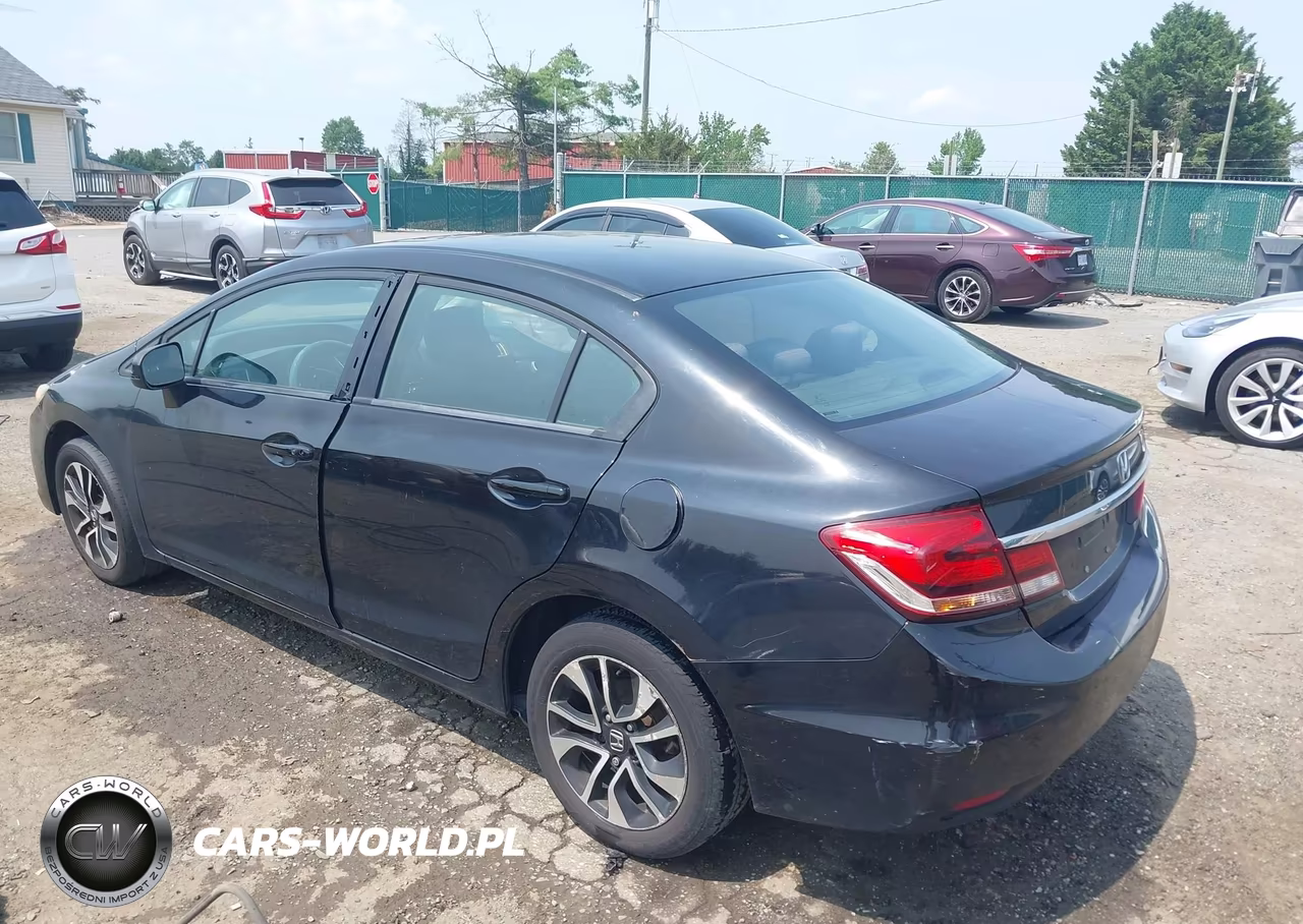 2014 Honda Civic Ex VIN:2HGFB2F85EH556063 - 3