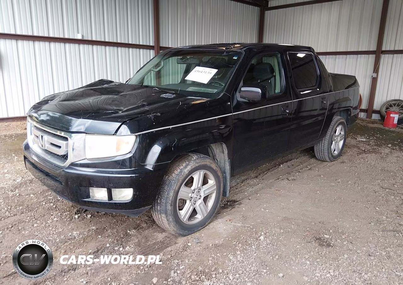 2010 Honda Ridgeline Rtl VIN:5FPYK1F5XAB013306 - 2