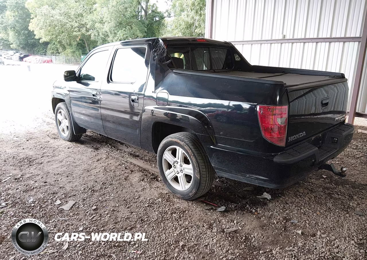 2010 Honda Ridgeline Rtl VIN:5FPYK1F5XAB013306 - 3