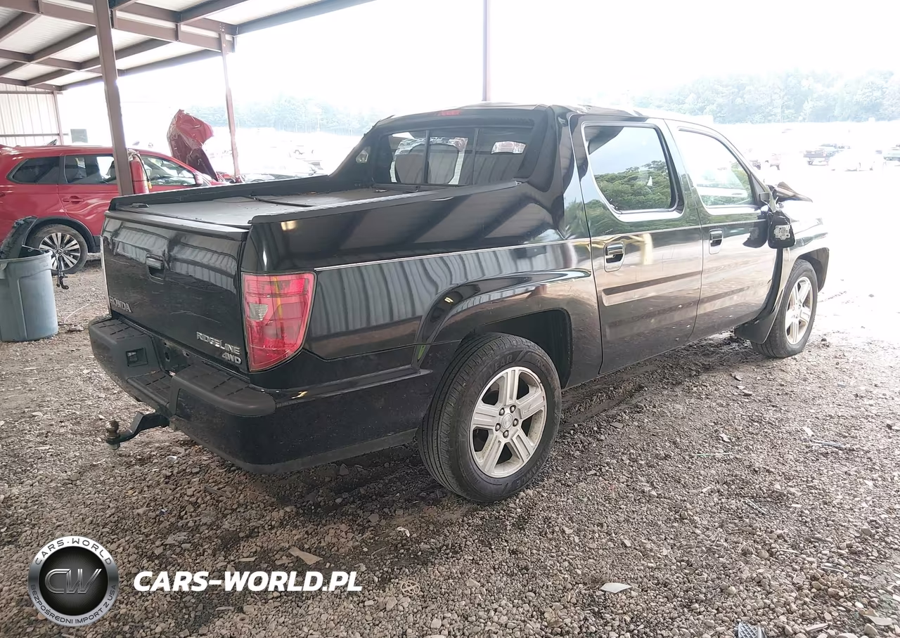2010 Honda Ridgeline Rtl VIN:5FPYK1F5XAB013306 - 4