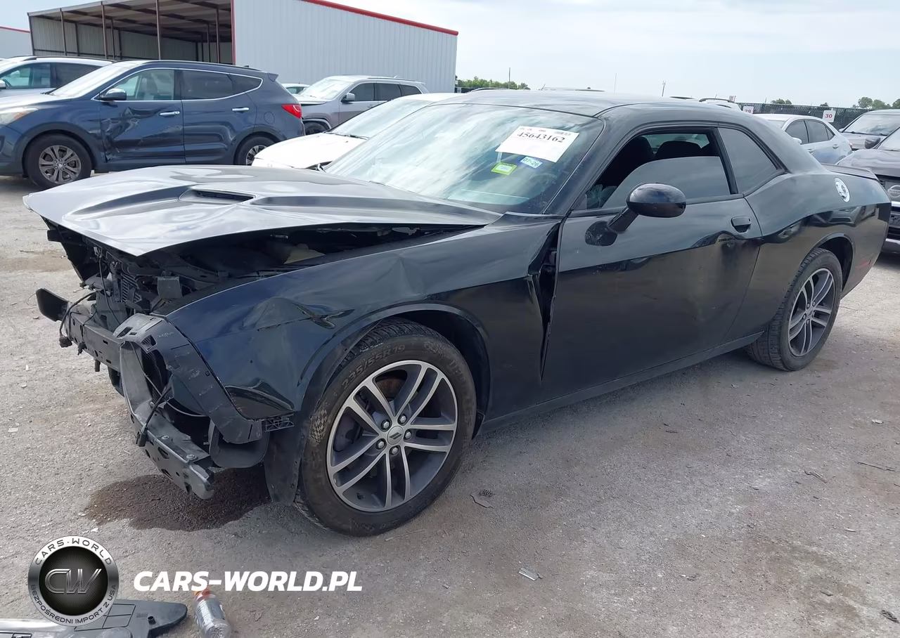 2019 Dodge Challenger Sxt Awd VIN:2C3CDZGG7KH526086 - 2