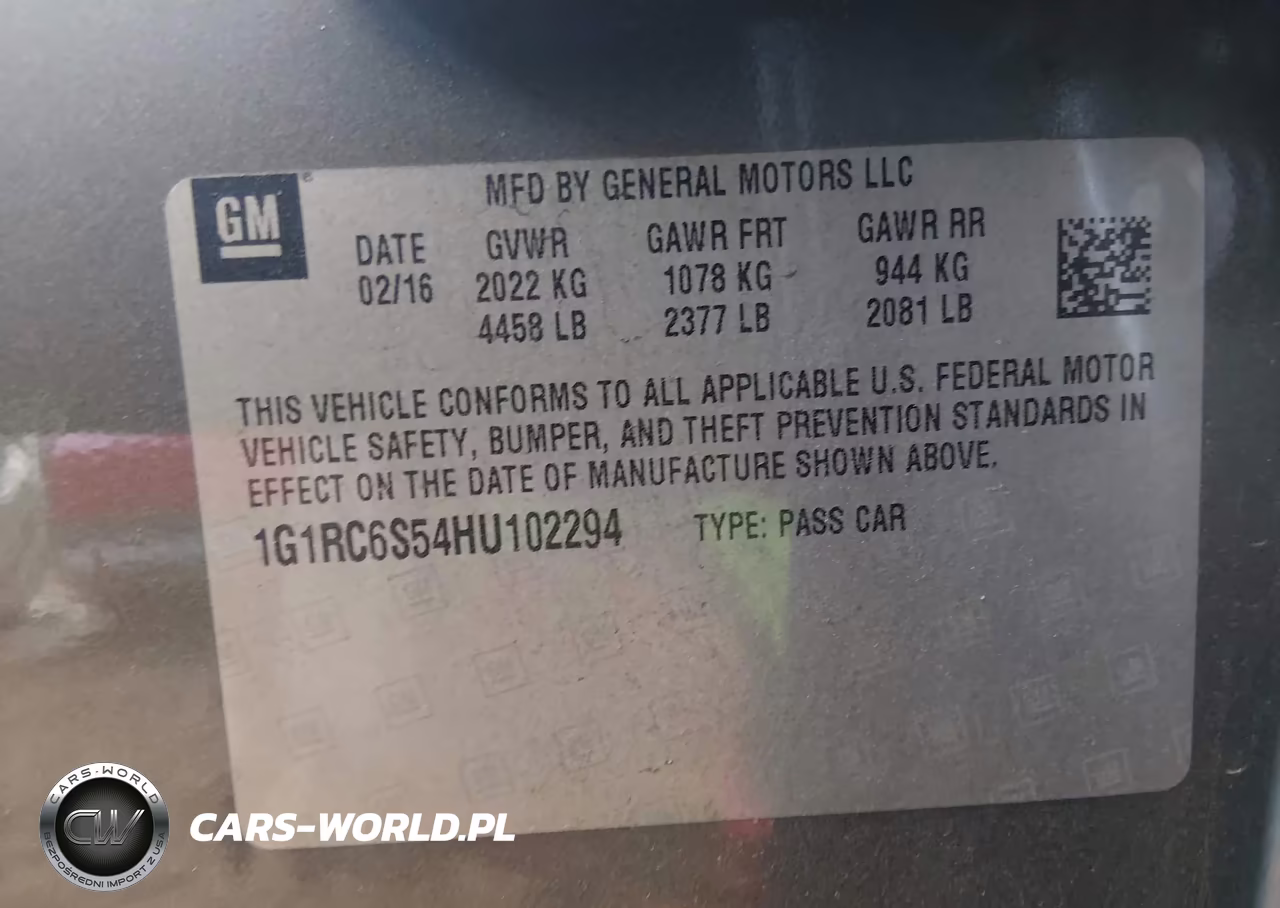 2017 Chevrolet Volt Lt VIN:1G1RC6S54HU102294 - 9